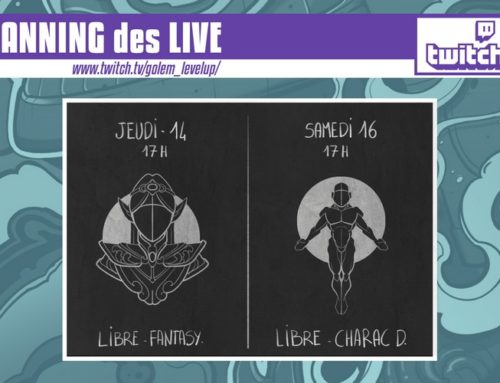 Golem continue ses Live! Twitch